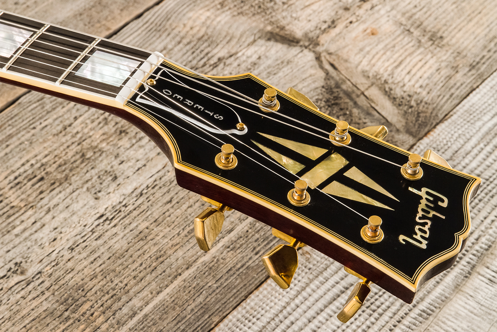Gibson Custom Shop Bb King Es355 1974 Rumble In The Jungle 2h Trem Eb #bbes33505 - Murphy Lab Light Aged Walnut - Guitare Électrique 1/2 Caisse - Vari