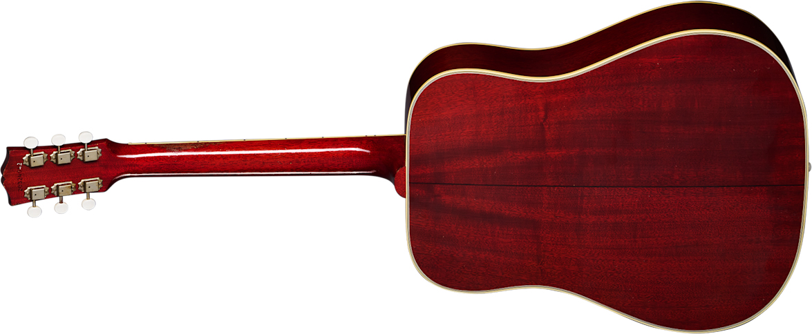 Gibson Custom Shop Country Western 1963 Dreadnought Epicea Acajou Rw - Murphy Lab Heavy Aged Smoked Natural - Guitare Folk - Variation 1