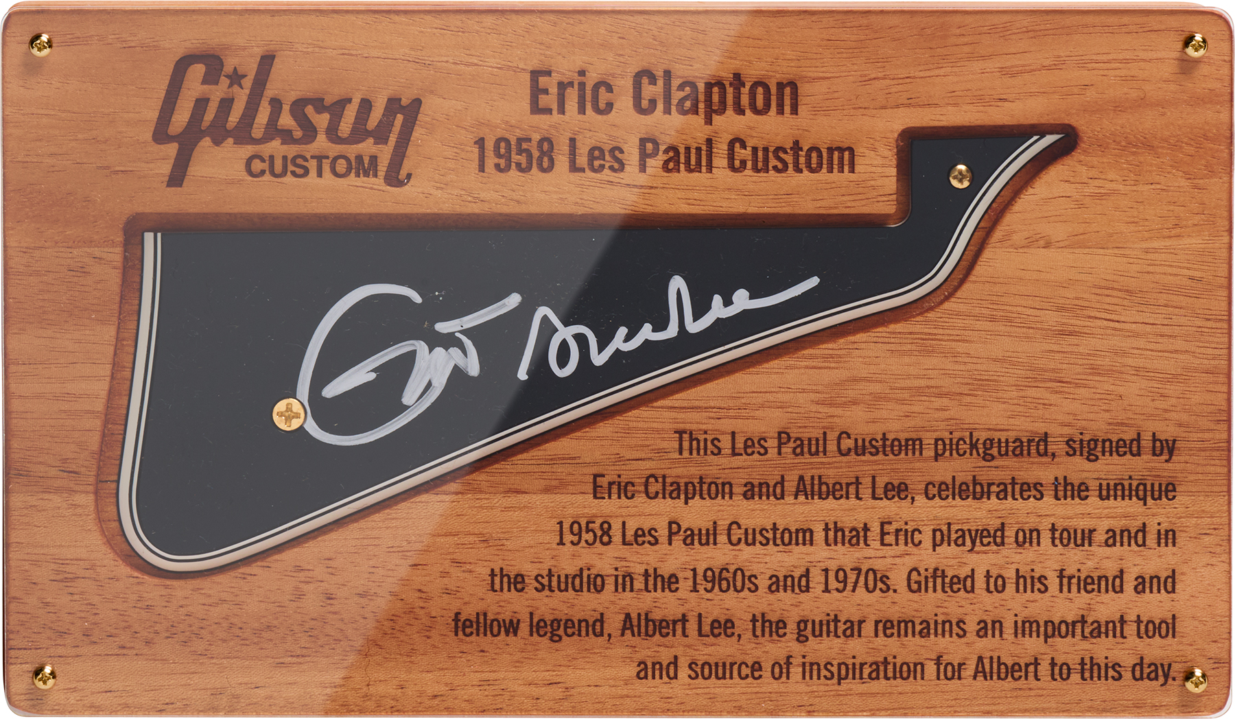 Gibson Custom Shop Eric Clapton Les Paul Custom 1958 Signature 2h Ht Eb #ec027 - Murphy Lab Ebony - Guitare Électrique Single Cut - Variation 32