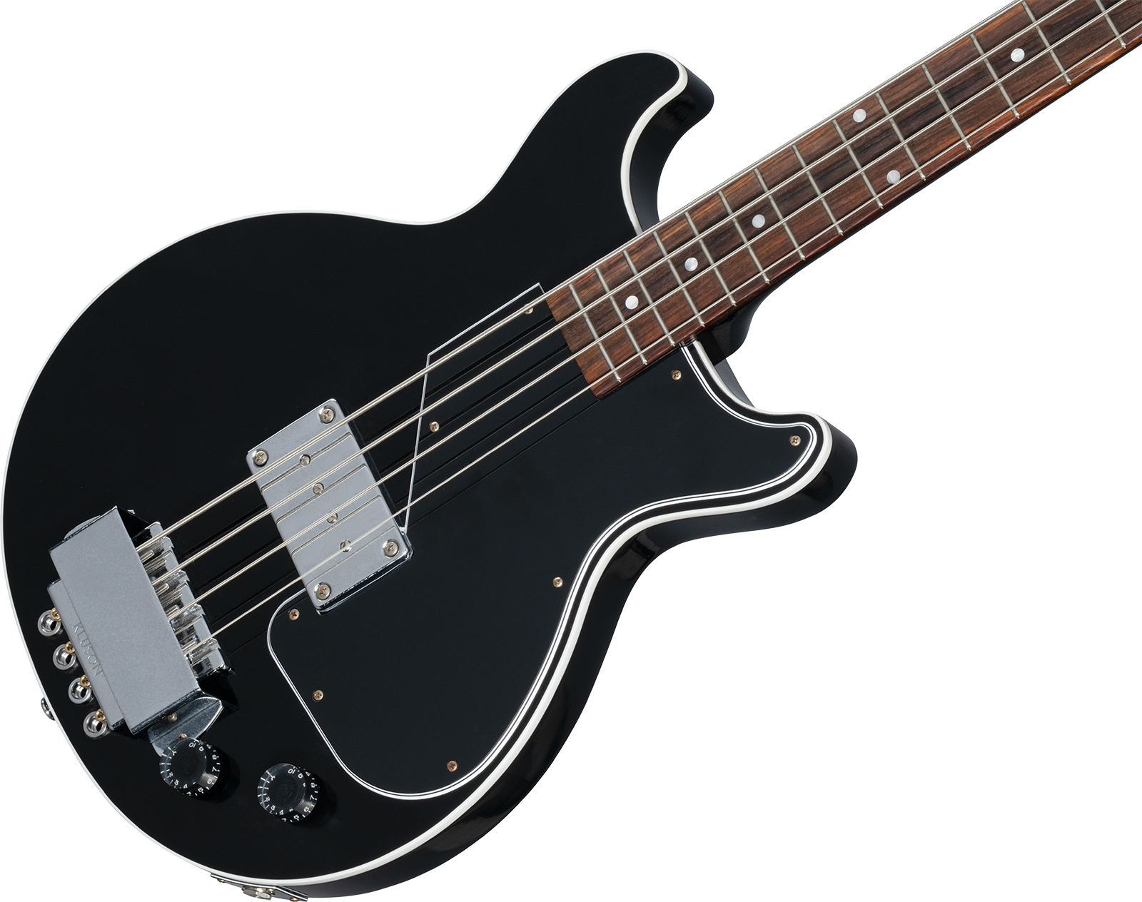 Gibson Custom Shop Gene Simmons Eb-0 Bass Ltd Signature Rw - Vos Ebony - Basse Électrique Solid Body - Variation 3