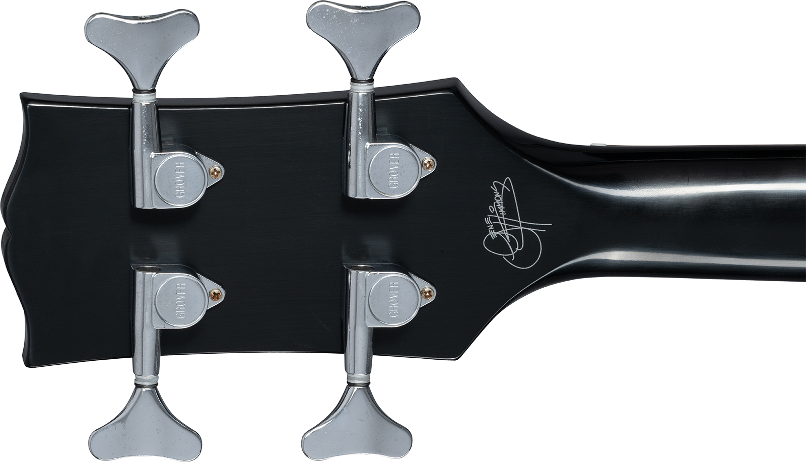 Gibson Custom Shop Gene Simmons Eb-0 Bass Ltd Signature Rw - Vos Ebony - Basse Électrique Solid Body - Variation 4