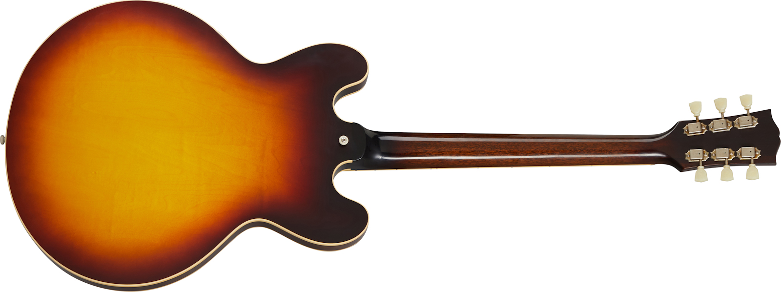 Gibson Custom Shop Historic Es-335 1959 Reissue 2019 2h Ht Rw - Vos Vintage Sunburst - Guitare Électrique 1/2 Caisse - Variation 1