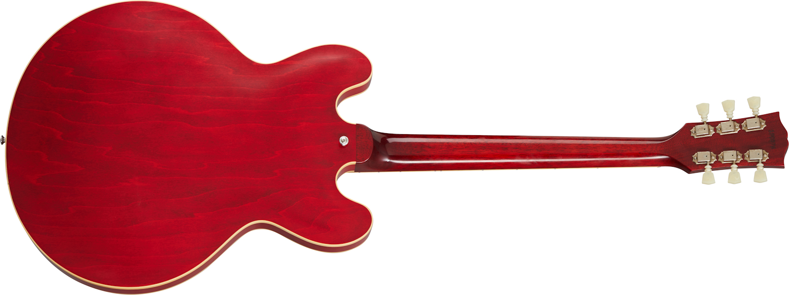 Gibson Custom Shop Historic Es335 Reissue 1961 2h Ht Rw - Vos Sixties Cherry - Guitare Électrique 1/2 Caisse - Variation 1