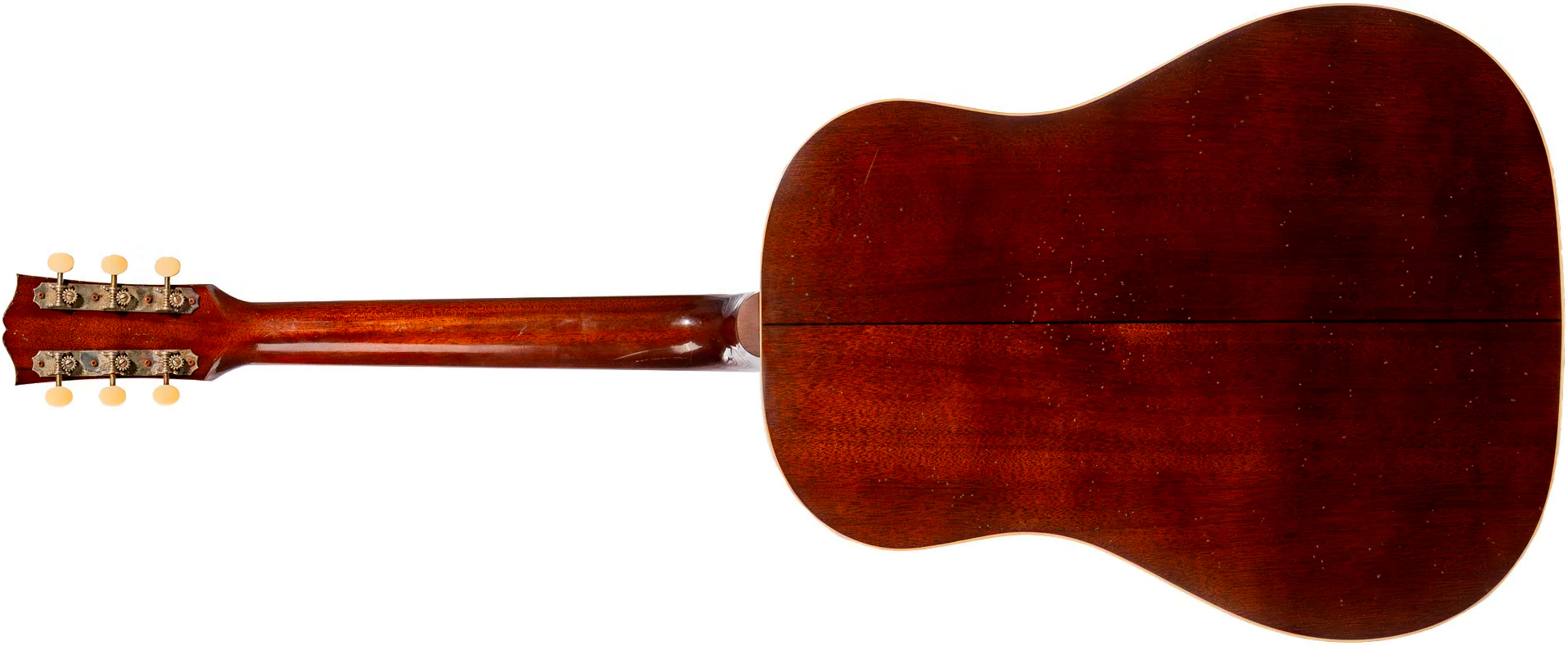 Gibson Custom Shop J45 1942 All Mahogany Greatest Hits Dreadnought Tout Acajou Rw - Murphy Lab Light Aged Vintage Sunburst - Guitare Folk - Variation 