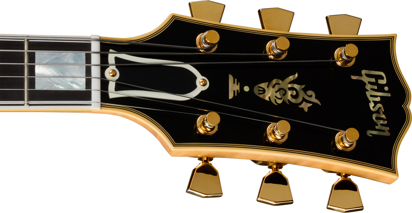 Gibson Custom Shop L5 Ces 1957 Reissue 2h Ht Eb - Vos Antique Natural - Guitare Électrique 3/4 Caisse & Jazz - Variation 4