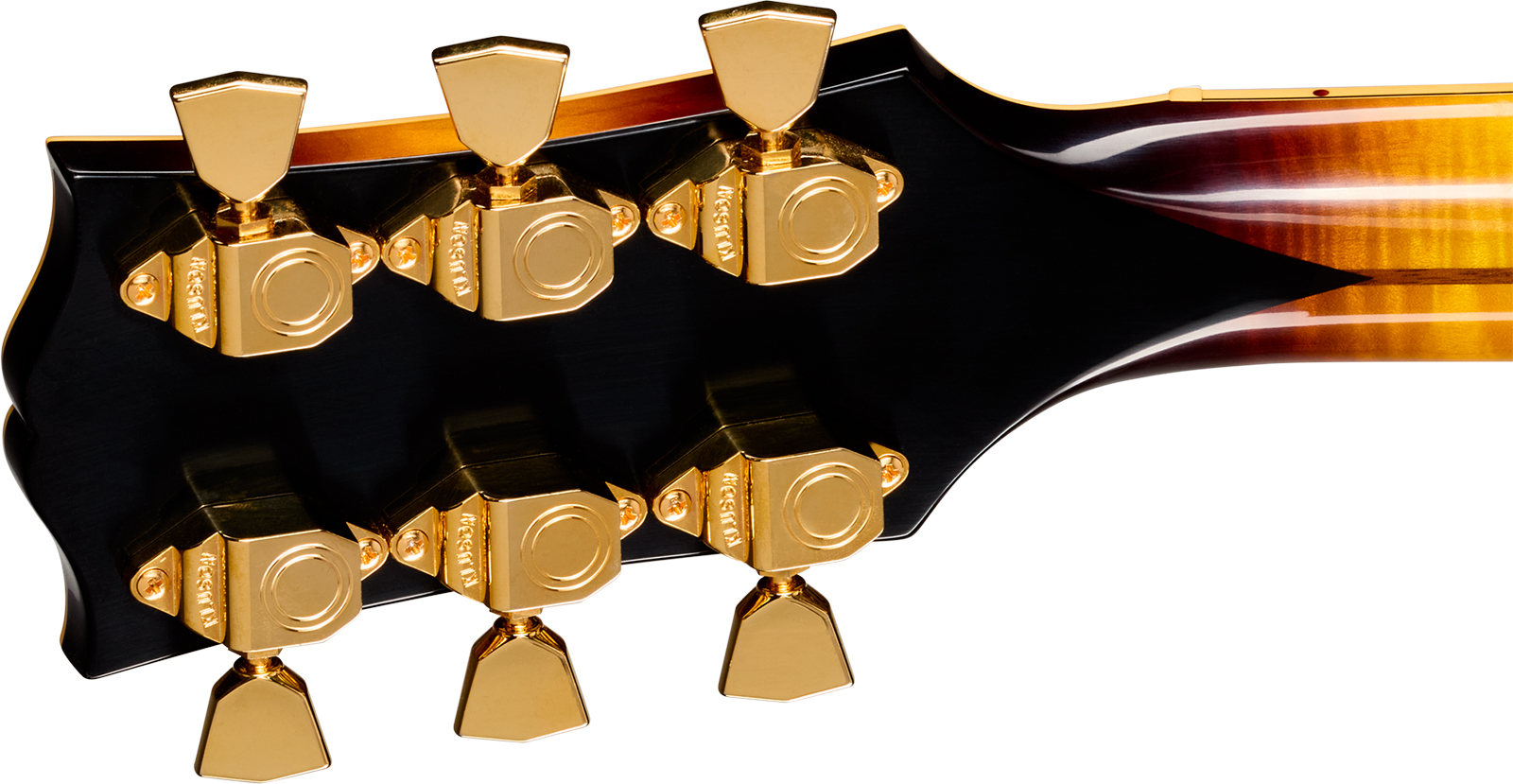 Gibson Custom Shop L5 Ces 1957 Reissue 2h Ht Eb - Vos Vintage Sunburst - Guitare Électrique 3/4 Caisse & Jazz - Variation 5