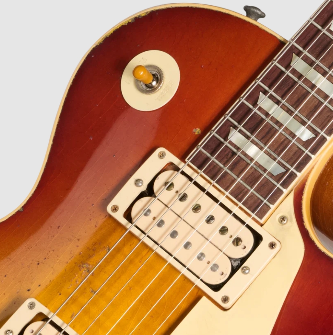 Gibson Custom Shop Les Paul 1957 Reissue Le Ltd 2h Ht Rw - Murphy Lab Ultra Heavy Aged Refin Burst - Guitare Électrique Single Cut - Variation 1