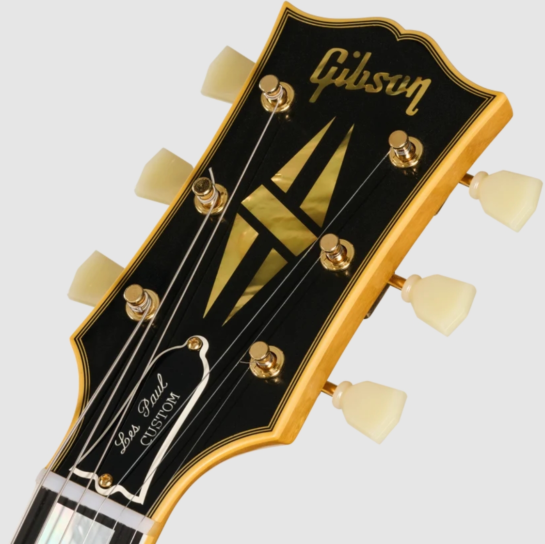 Gibson Custom Shop Les Paul Custom 1957 Korina Le Ltd 2h Ht Eb - Vos Antique Natural - Guitare Électrique Single Cut - Variation 6