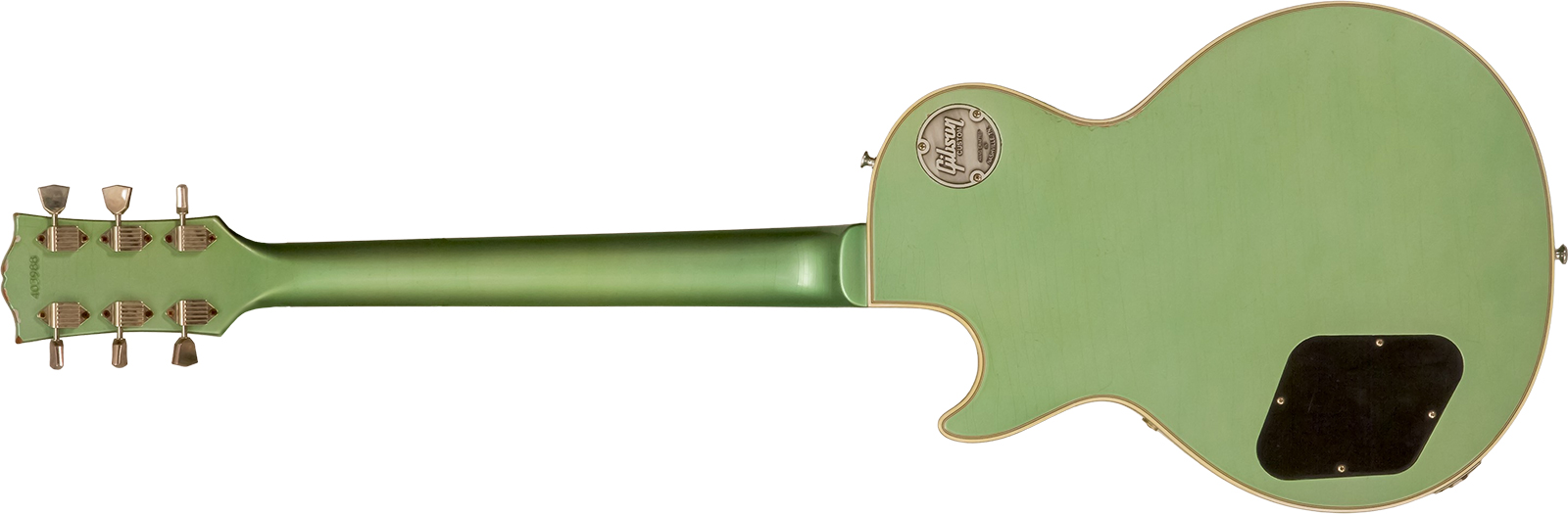 Gibson Custom Shop Les Paul Custom 1968 Reissue 2h Ht Eb - Murphy Lab Light Aging Jade Green - Guitare Électrique Single Cut - Variation 14