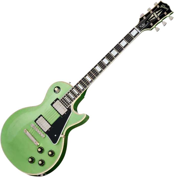 Gibson Custom Shop Les Paul Custom 1968 Reissue 2h Ht Eb - Murphy Lab Aged Jade Green - Guitare Électrique Single Cut - Variation 1