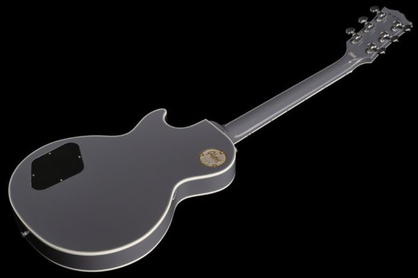 Gibson Custom Shop Les Paul Custom 2h Ht Eb - Arctic Blast - Guitare Électrique Single Cut - Variation 4