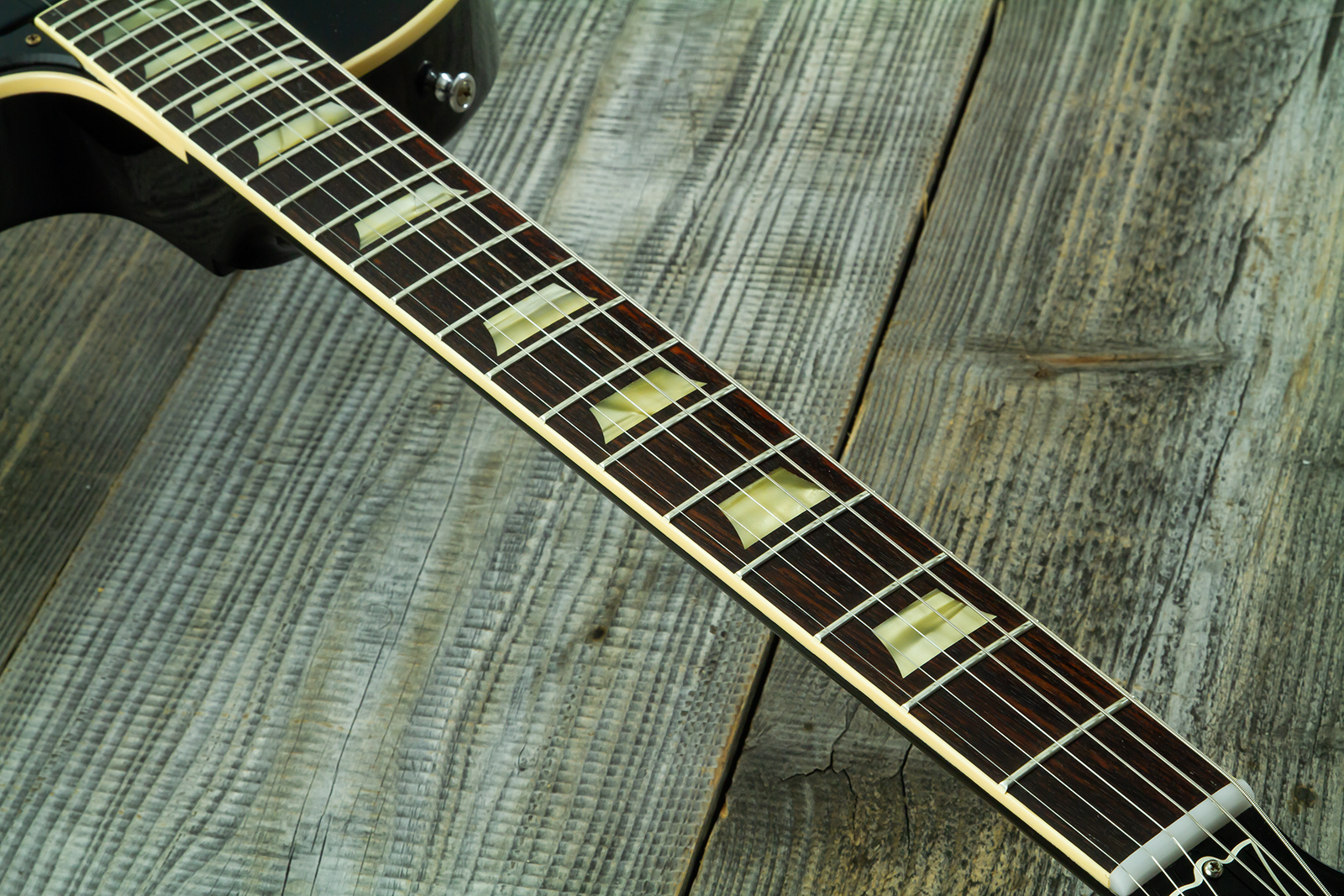 Gibson Custom Shop Les Paul Standard 1956 2p90 Ht Rw #65457 - Vos Red Sparkle Burst - Guitare Électrique Single Cut - Variation 5