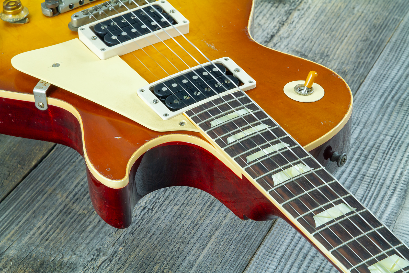 Gibson Custom Shop Les Paul Standard 1958 2h Ht #85208 - Murphy Lab Heavy Aged Botb Page 153 - Guitare Électrique Single Cut - Variation 4