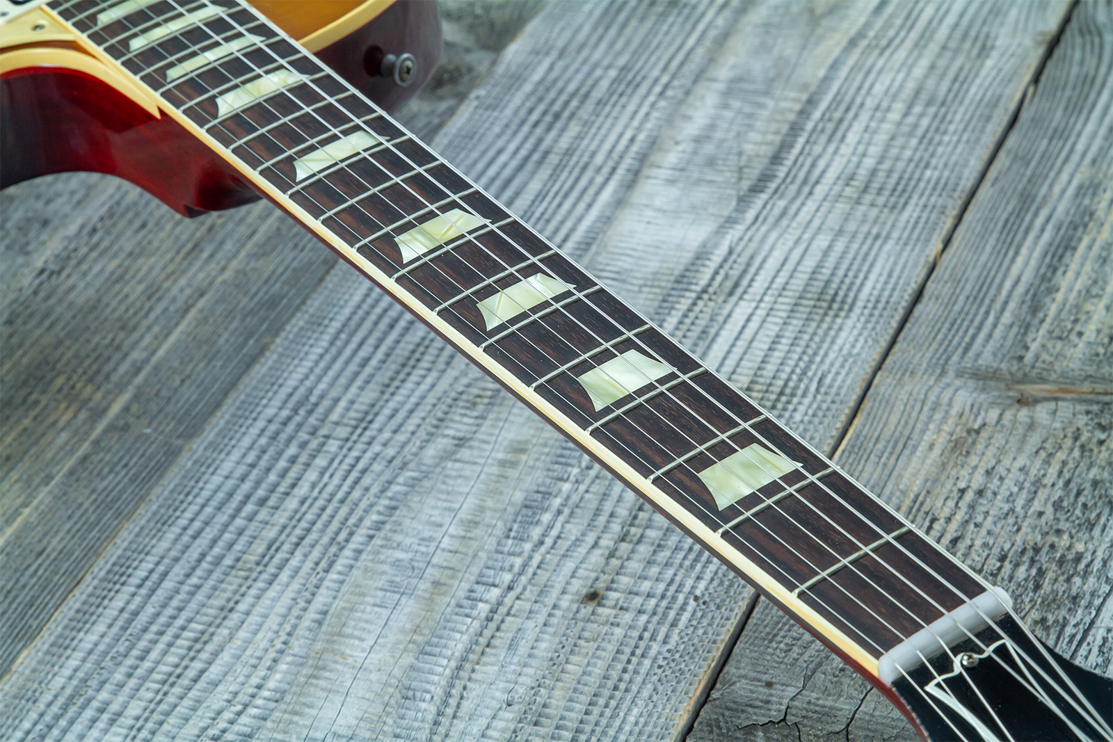 Gibson Custom Shop Les Paul Standard 1958 2h Ht #85208 - Murphy Lab Heavy Aged Botb Page 153 - Guitare Électrique Single Cut - Variation 5