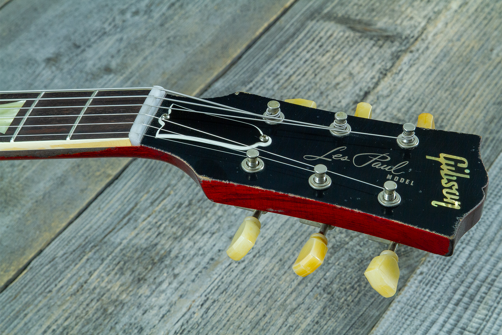 Gibson Custom Shop Les Paul Standard 1958 2h Ht #85208 - Murphy Lab Heavy Aged Botb Page 153 - Guitare Électrique Single Cut - Variation 6