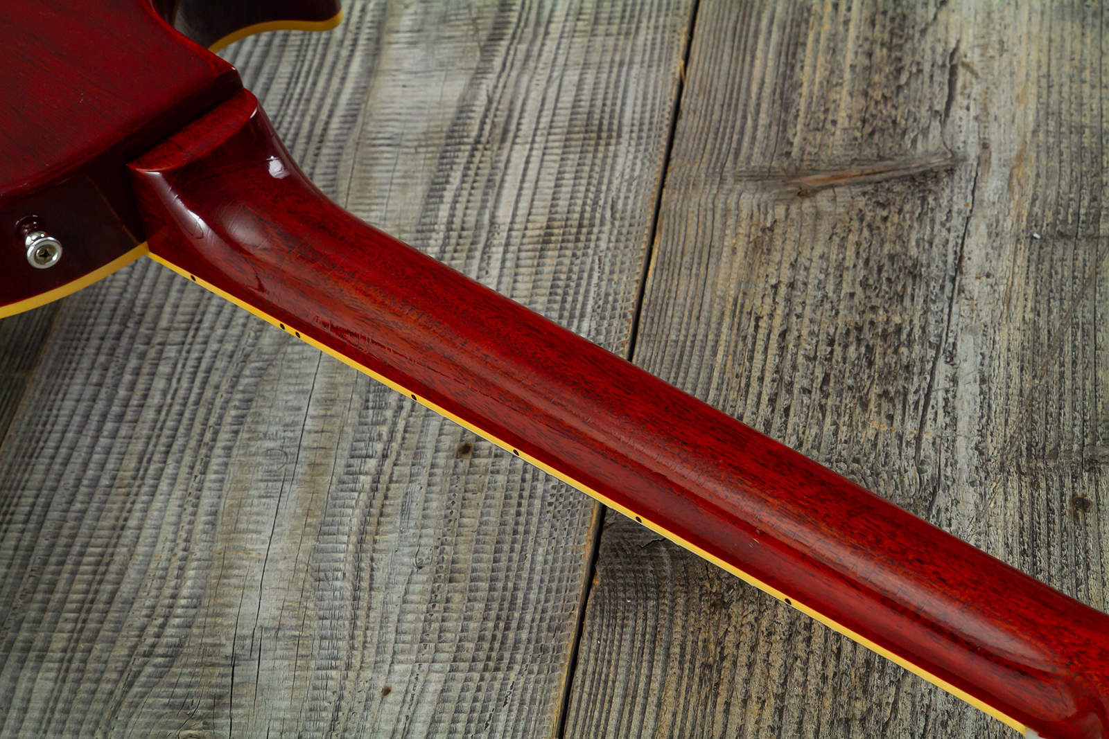 Gibson Custom Shop Les Paul Standard 1958 Reissue 2h Th Rw #831395 - Murphy Lab Ultra Light Aged Bourbon Burst - Guitare Électrique Single Cut - Varia