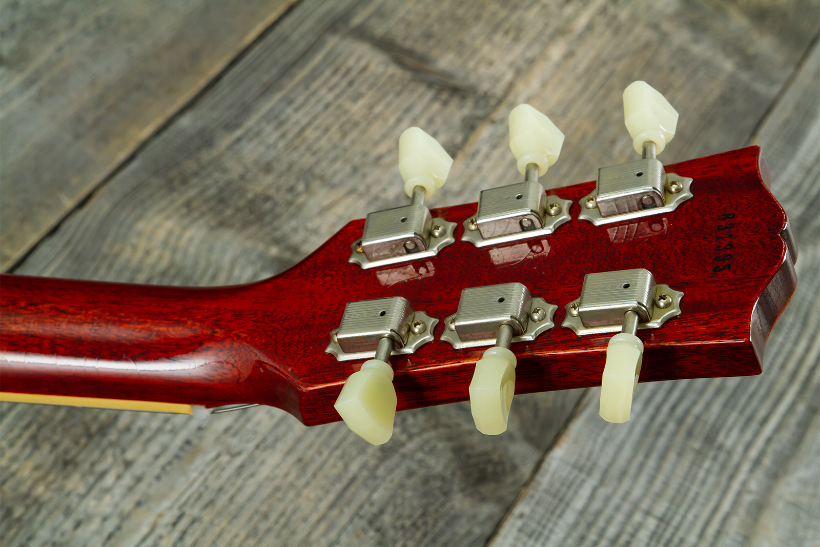 Gibson Custom Shop Les Paul Standard 1958 Reissue 2h Th Rw #831395 - Murphy Lab Ultra Light Aged Bourbon Burst - Guitare Électrique Single Cut - Varia