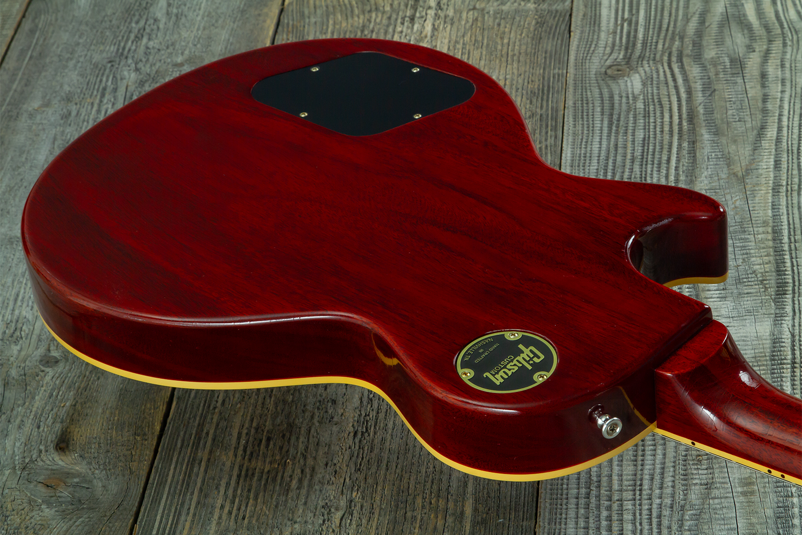 Gibson Custom Shop Les Paul Standard 1958 Reissue 2h Th Rw #831395 - Murphy Lab Ultra Light Aged Bourbon Burst - Guitare Électrique Single Cut - Varia