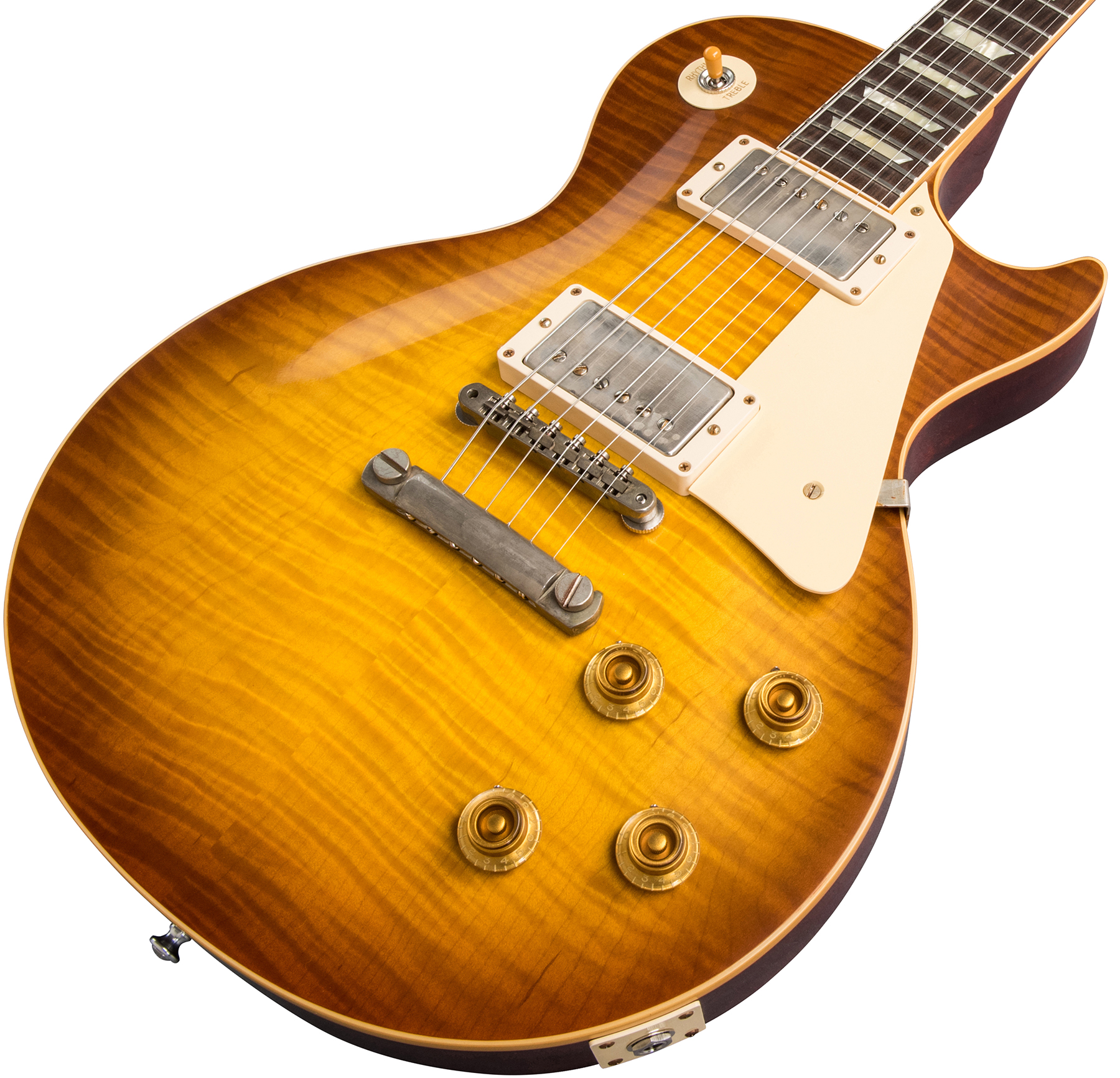 Gibson Custom Shop Les Paul Standard 1959 60th Anniversary Bolivian Rw - Vos Royal Teaburst - Guitare Électrique Single Cut - Variation 3