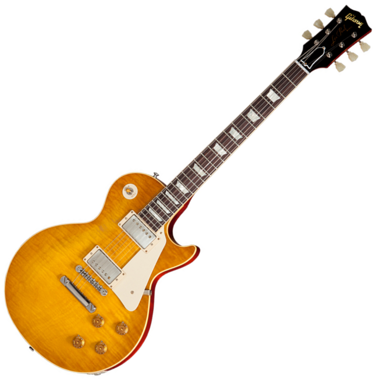 Gibson Custom Shop Les Paul Standard 1959 Reissue 2h Ht Rw #942678 - Vos Lemon Burst - Guitare Électrique Single Cut - Variation 2