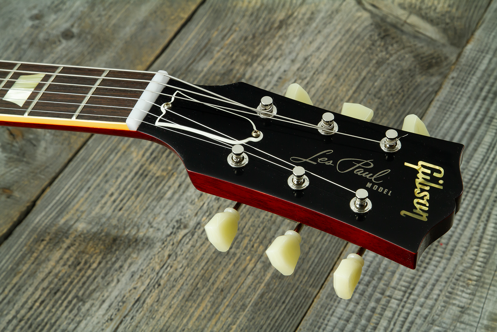 Gibson Custom Shop Les Paul Standard 1959 Reissue 2h Ht Rw #951086 - Vos Iced Tea Burst - Guitare Électrique Single Cut - Variation 11