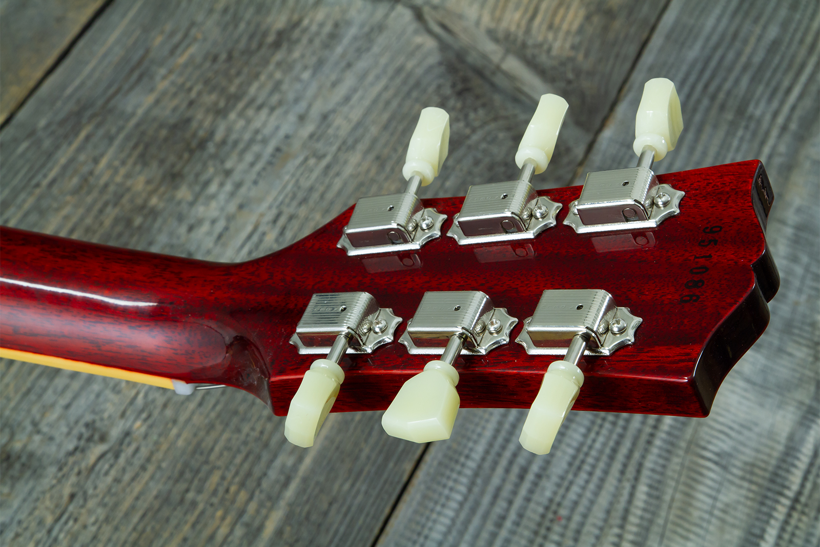 Gibson Custom Shop Les Paul Standard 1959 Reissue 2h Ht Rw #951086 - Vos Iced Tea Burst - Guitare Électrique Single Cut - Variation 12