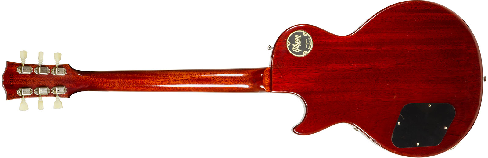 Gibson Custom Shop Les Paul Standard 1960 Reissue 2h Ht Rw #03362 - Murphy Lab Ultra Light Aged Wide Tomato Burst - Guitare Électrique Single Cut - Va