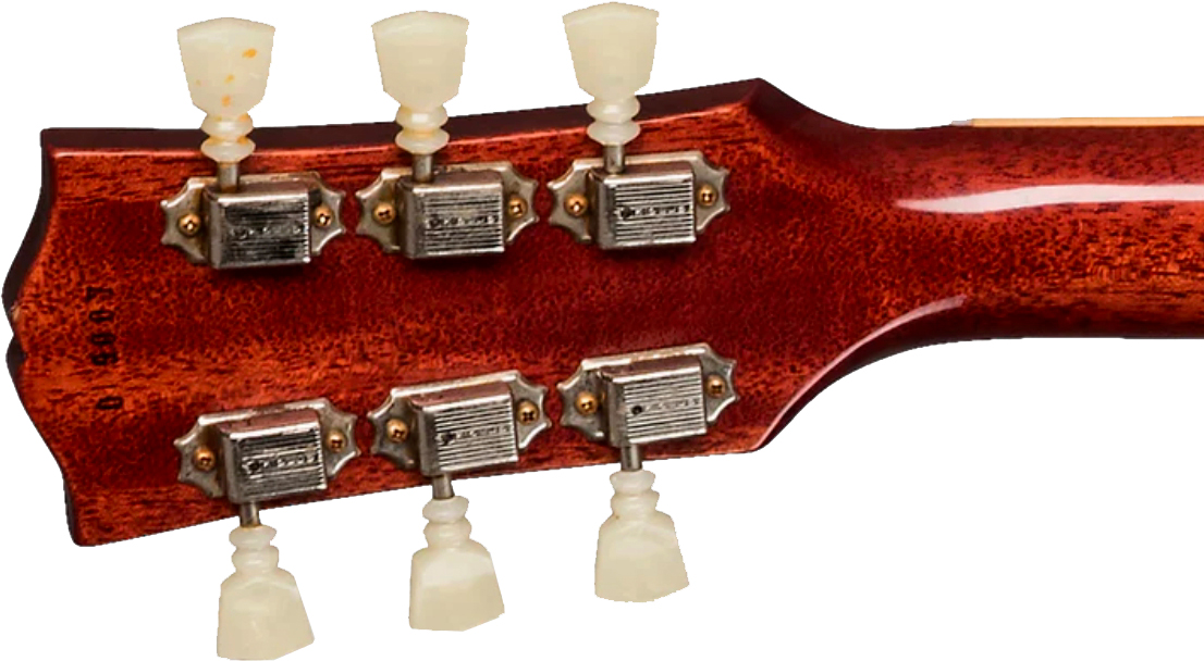 Gibson Custom Shop Les Paul Standard 1960 Reissue 2h Ht Rw #04234 - Vos Tangerine Burst - Guitare Électrique Single Cut - Variation 3