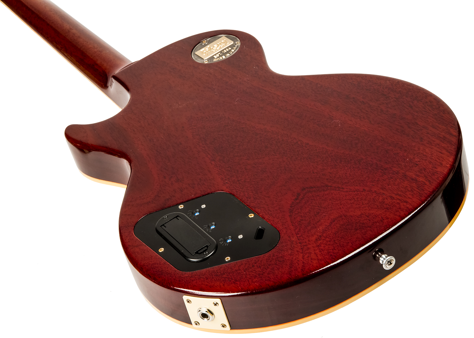 Gibson Custom Shop Les Paul Standard Burstdriver 2h Ht Rw #871301 - Vos Havana Fade - Guitare Électrique Single Cut - Variation 4