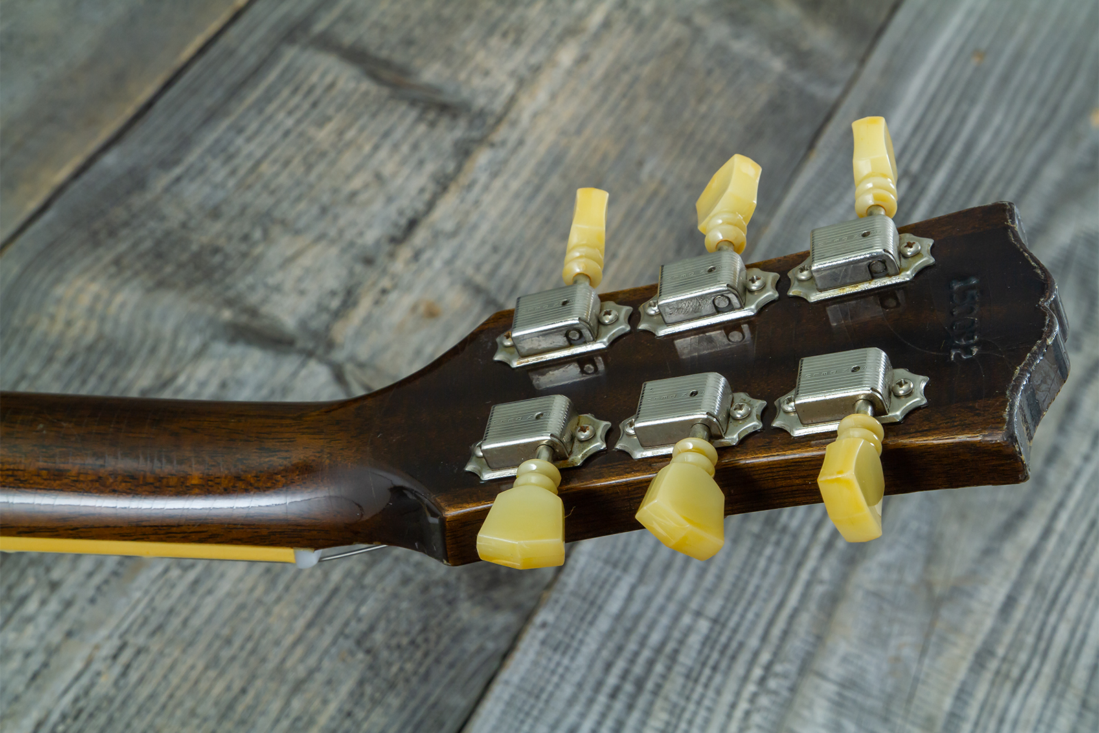 Gibson Custom Shop M2m Es335 1964 Reissue 2h Ht Rw #150092 - Murphy Lab Light Aged Vintage Burst - Guitare Électrique 1/2 Caisse - Variation 10