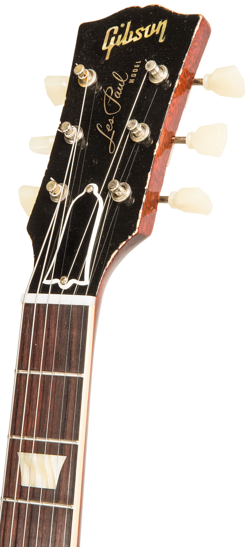Gibson Custom Shop M2m Les Paul Standard 1958 2h Ht Rw - Heavy Aged '58 Burst - Guitare Électrique Single Cut - Variation 4