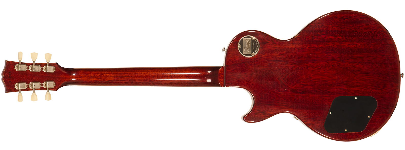 Gibson Custom Shop M2m Les Paul Standard 1958 2h Ht Rw #89904 - Kentucky Bourbon Fade - Guitare Électrique Single Cut - Variation 1