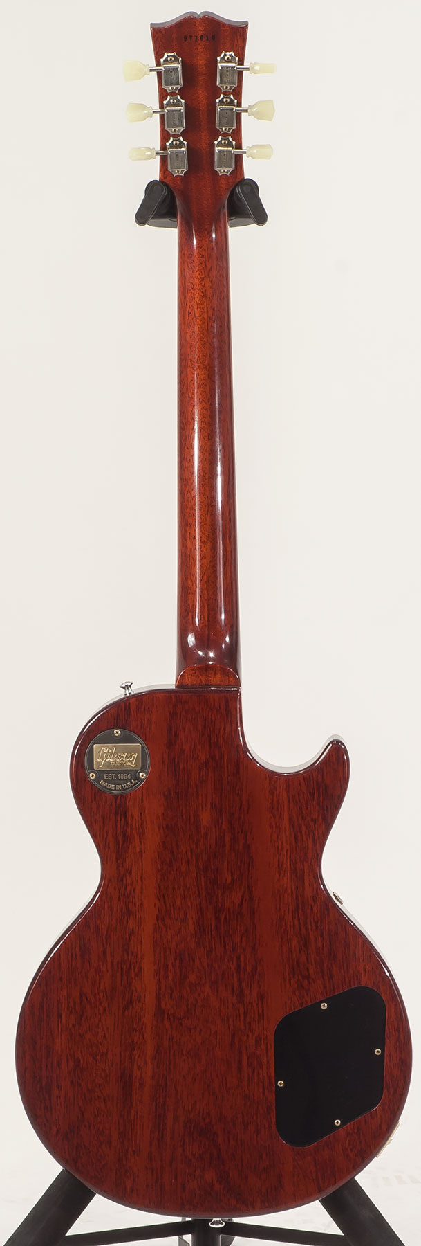 Gibson Custom Shop M2m Les Paul Standard 1959 Lh Gaucher Ltd 2h Ht Rw #971610 - Vos Washed Cherry - Guitare Électrique Gaucher - Variation 1