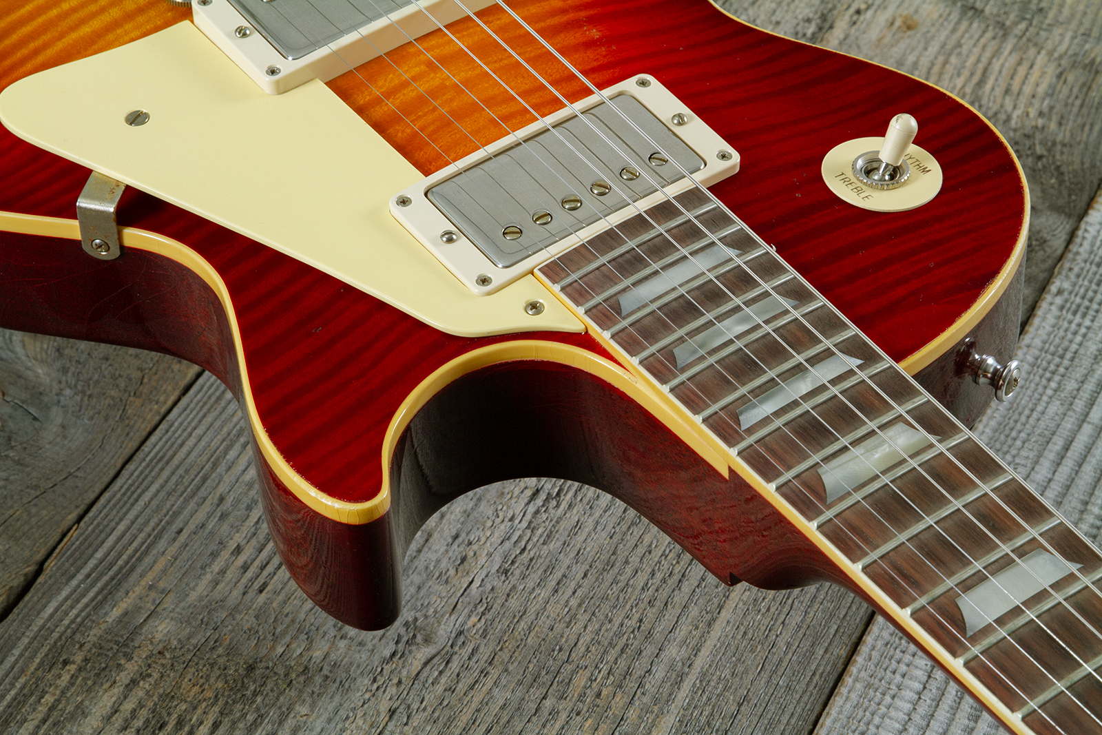 Gibson Custom Shop M2m Les Paul Standard 1959 Reissue 2h Ht Rw #934249 - Murphy Lab Light Aged Factory Burst - Guitare Électrique Single Cut - Variati