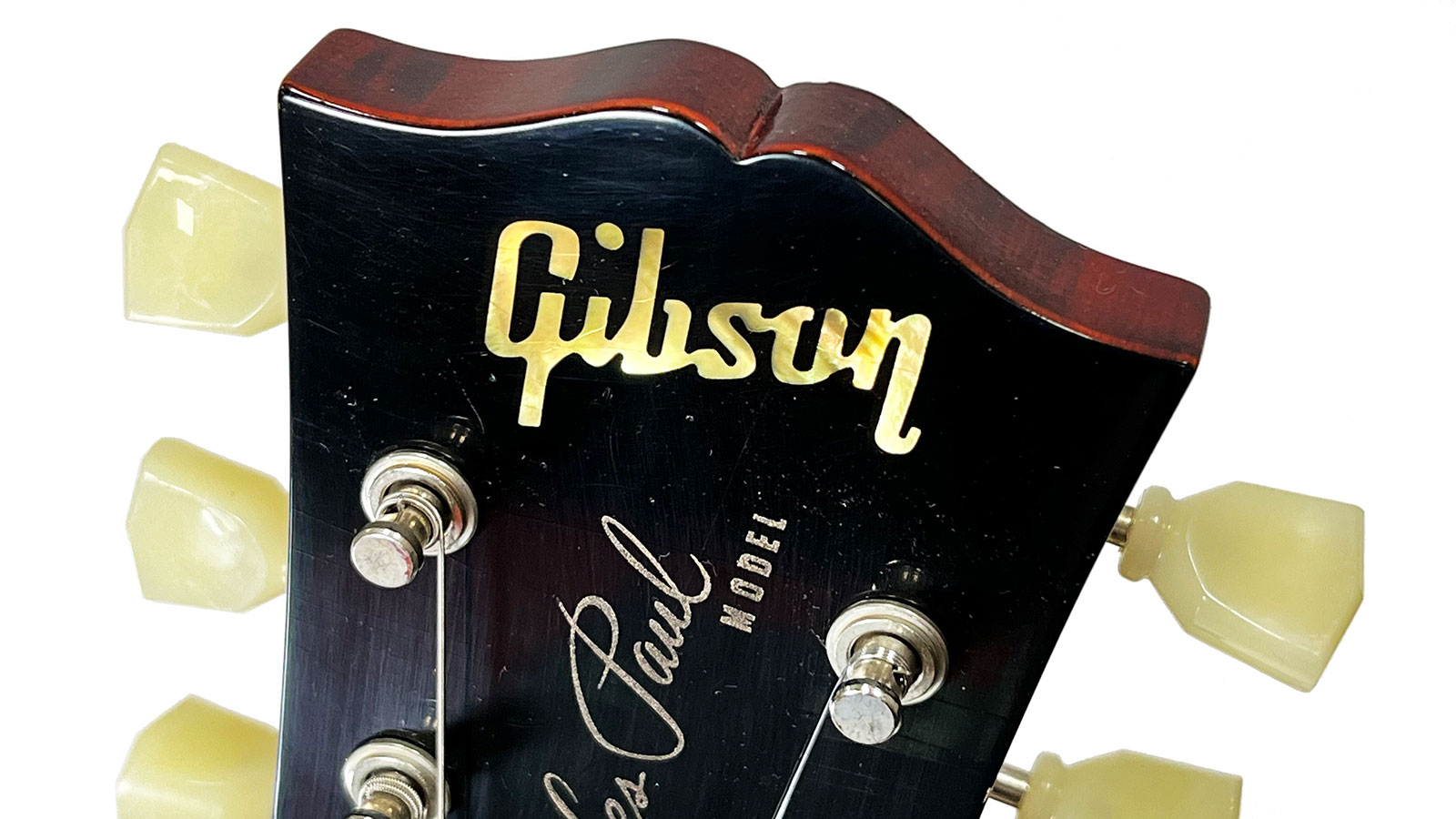 Gibson Custom Shop M2m Les Paul Standard 1959 Reissue 2h Ht Rw #934307 - Murphy Lab Ultra Light Aged Iced Tea Burst - Guitare Électrique Single Cut - 