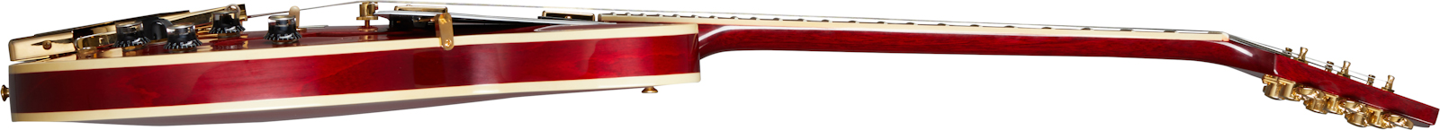Gibson Custom Shop Marcus King Es345 1962 Sideways Vibrola 2h Trem Rw - Vos Sixties Cherry - Guitare Électrique 1/2 Caisse - Variation 2