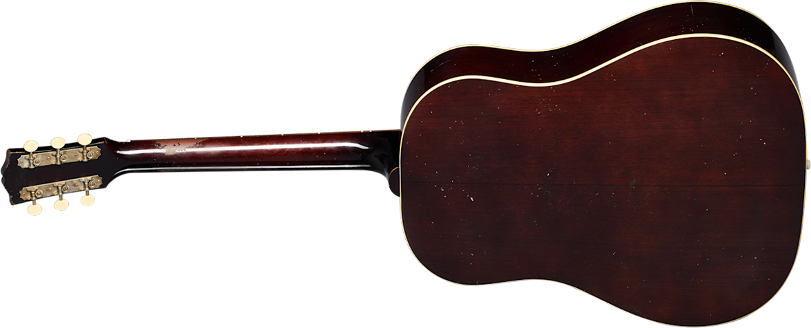 Gibson Custom Shop Murphy Lab J45 1942 Banner Dreadnought Shsc Epicea Acajou Rw - Heavy Aged Vintage Sunburst - Guitare Folk - Variation 1