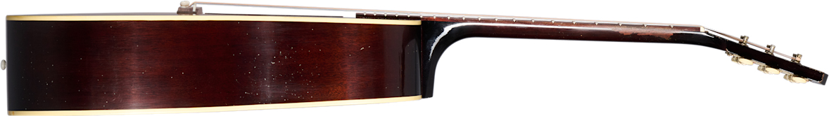 Gibson Custom Shop Murphy Lab J45 1942 Banner Dreadnought Shsc Epicea Acajou Rw - Heavy Aged Vintage Sunburst - Guitare Folk - Variation 2