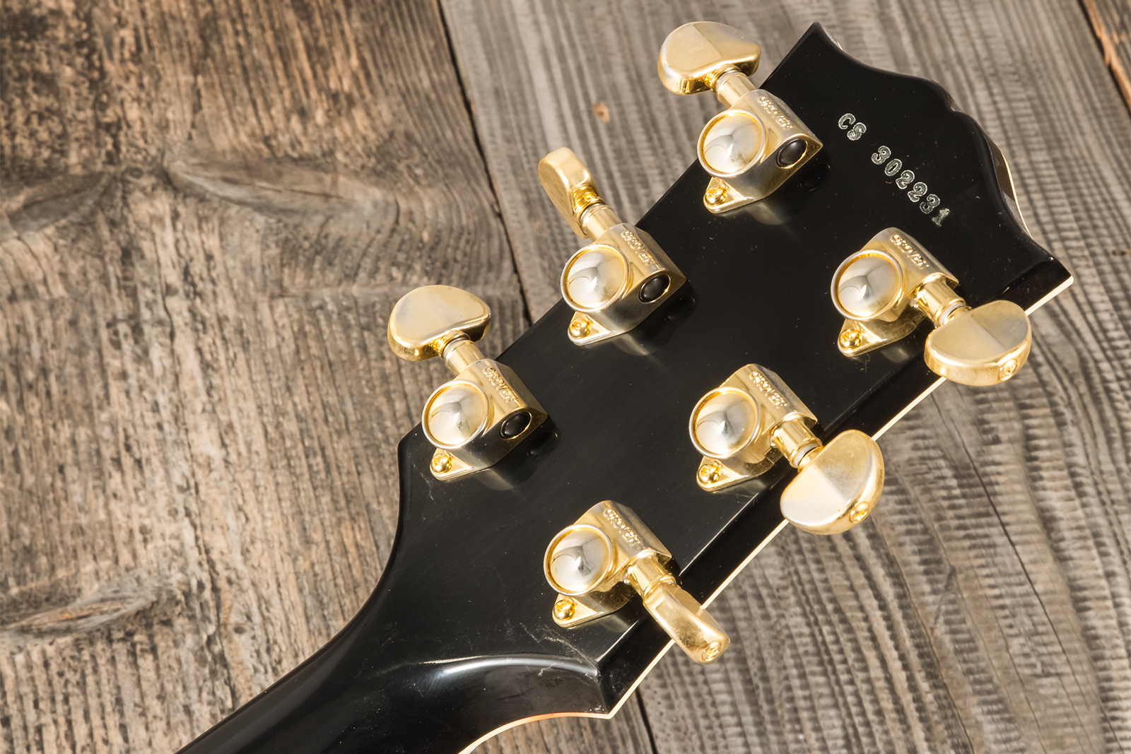 Gibson Custom Shop Peter Frampton Les Paul Custom Phenix Signature 3h Ht Eb - Vos Ebony - Guitare Électrique Single Cut - Variation 13