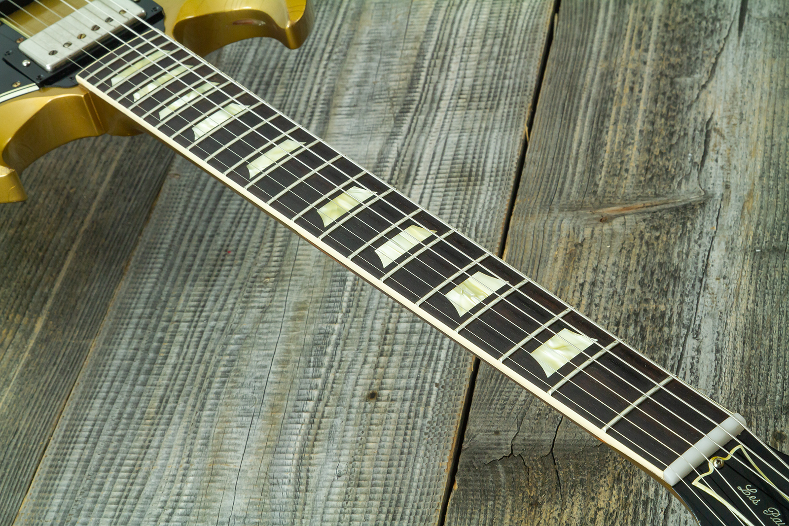 Gibson Custom Shop Sg Standard 1961 Reissue 2h Ht Rw #500881 - Murphy Lab Ultra Heavy Aged Double Gold - Guitare Électrique Double Cut - Variation 8