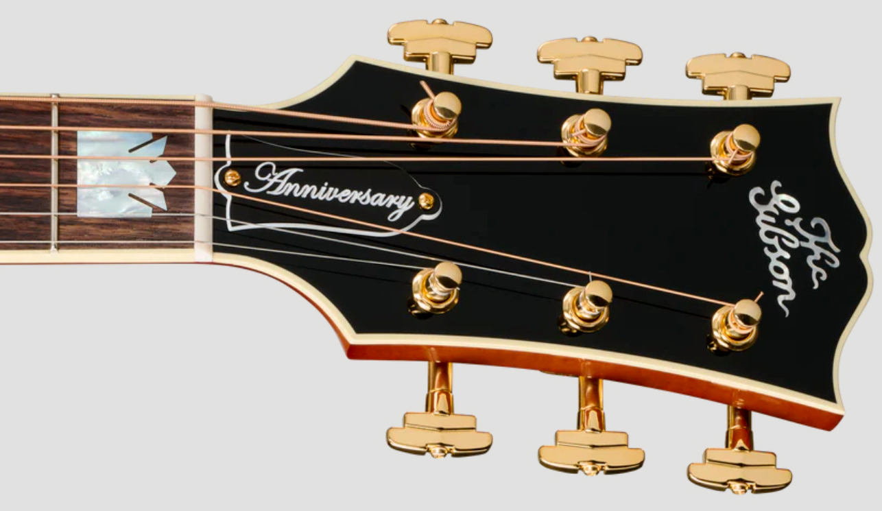 Gibson Custom Shop Sj200 Ann. Ltd Super Jumbo Epicea Erable Rw - Cremona Burst - Guitare Folk - Variation 5
