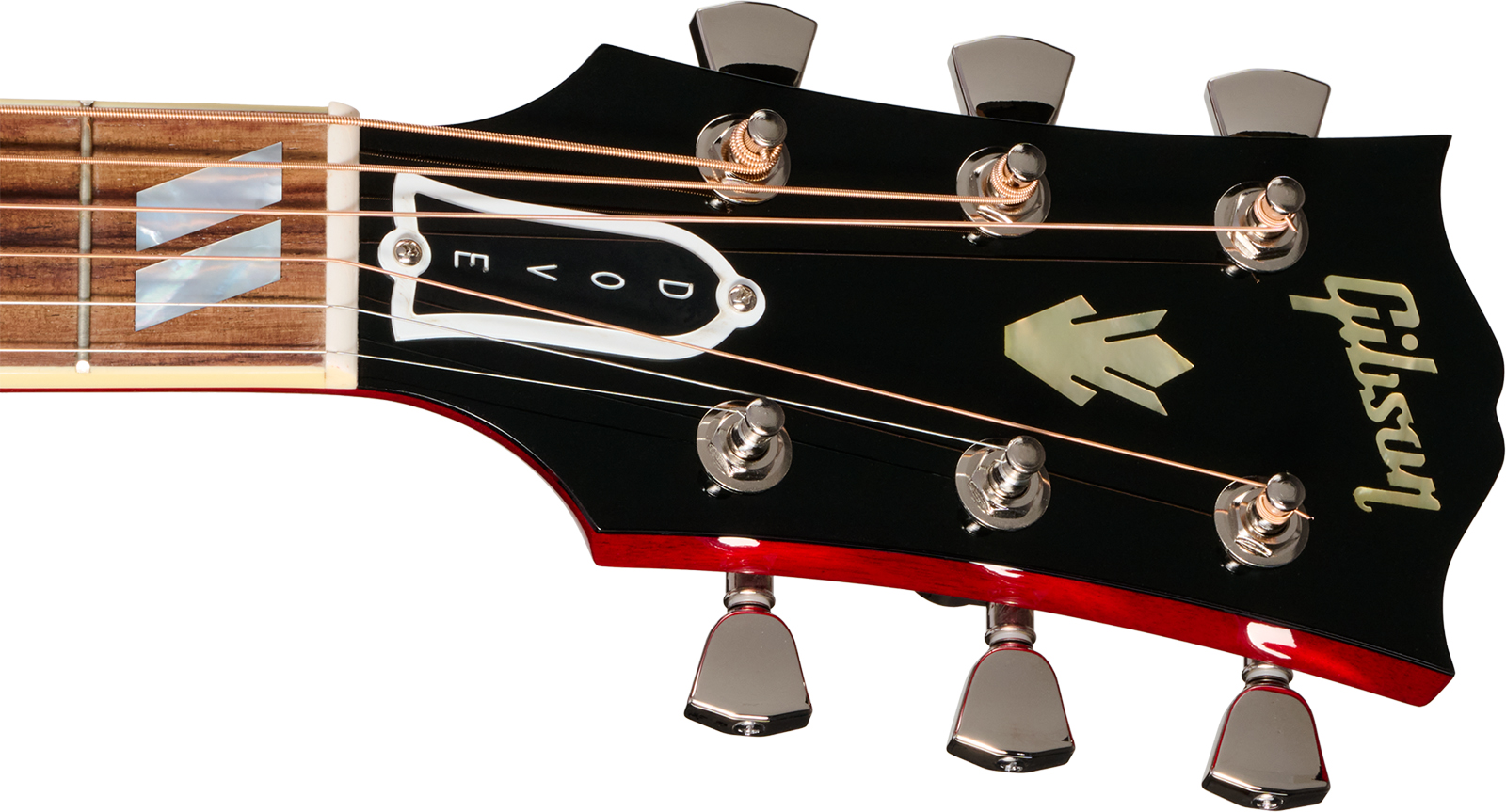 Gibson Dove Original (baggs Hifi Dna) Dreadnought Epicea Erable Rw - Vintage Cherry Sunburst - Guitare Folk - Variation 3