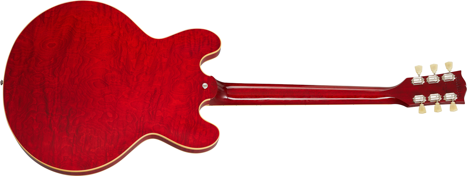 Gibson Es-335 Figured Lh Original Gaucher 2h Ht Rw - Sixties Cherry - Guitare Électrique Gaucher - Variation 2
