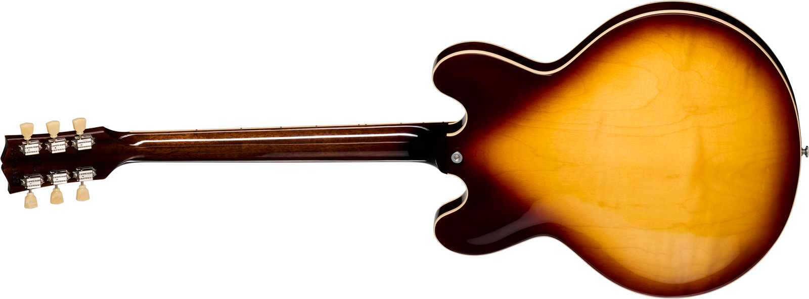 Gibson Es335 50s Usa 2h Ht Rw - Vintage Tobacco Burst - Guitare Électrique 1/2 Caisse - Variation 1