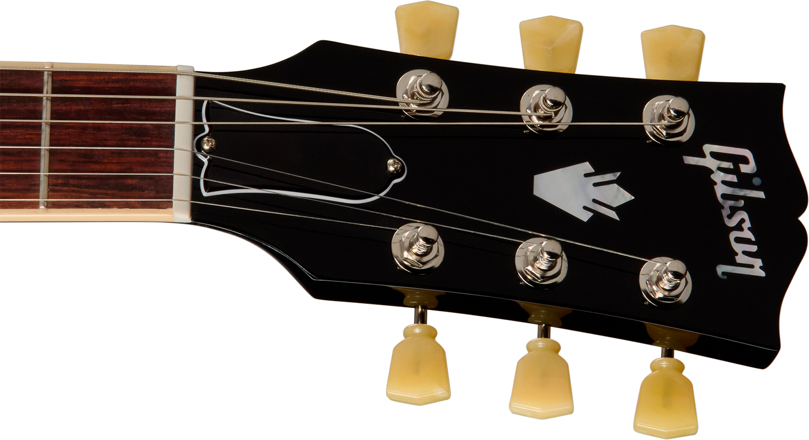 Gibson Es335 50s Usa 2h Ht Rw - Ebony - Guitare Électrique 1/2 Caisse - Variation 4