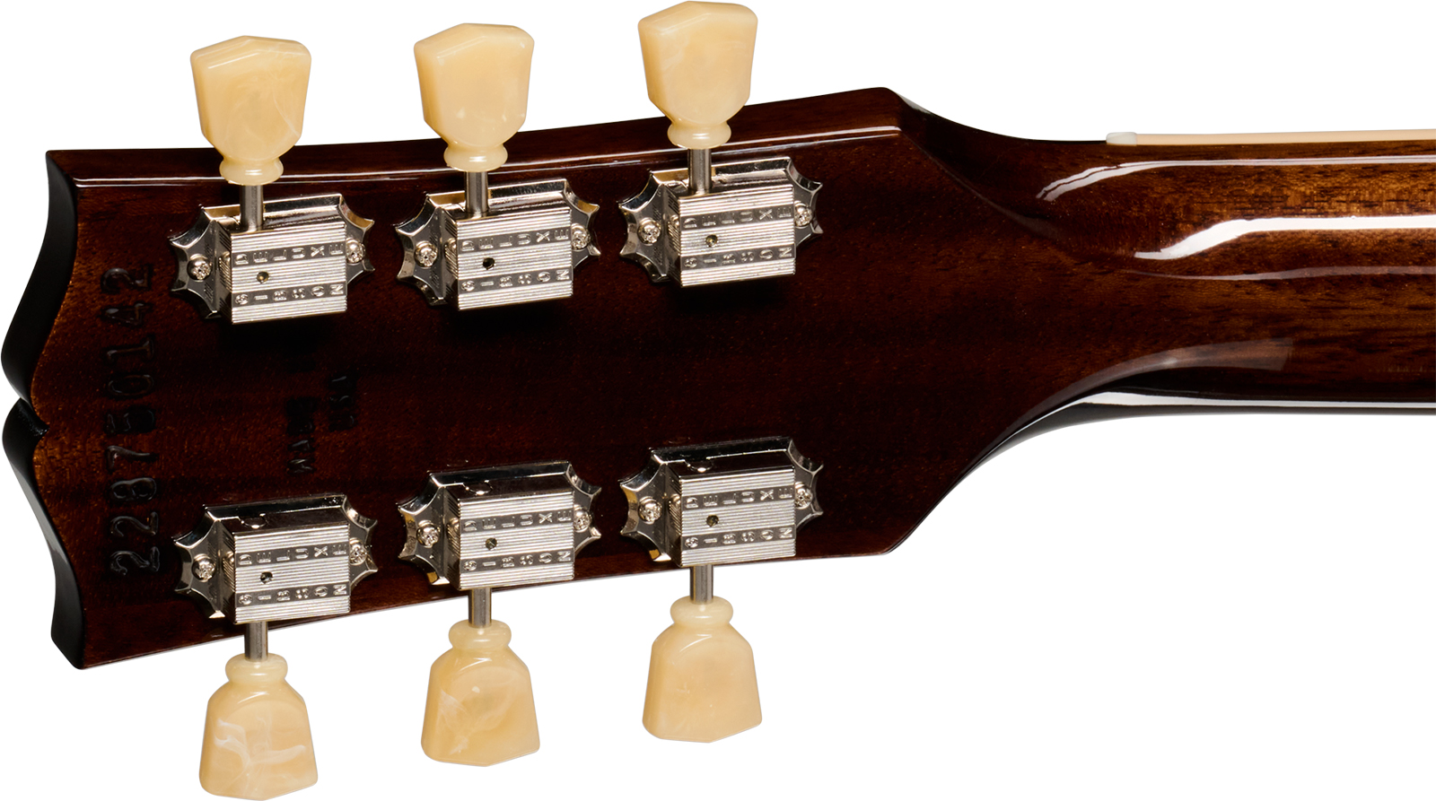 Gibson Es335 50s Usa 2h Ht Rw - Vintage Tobacco Burst - Guitare Électrique 1/2 Caisse - Variation 5