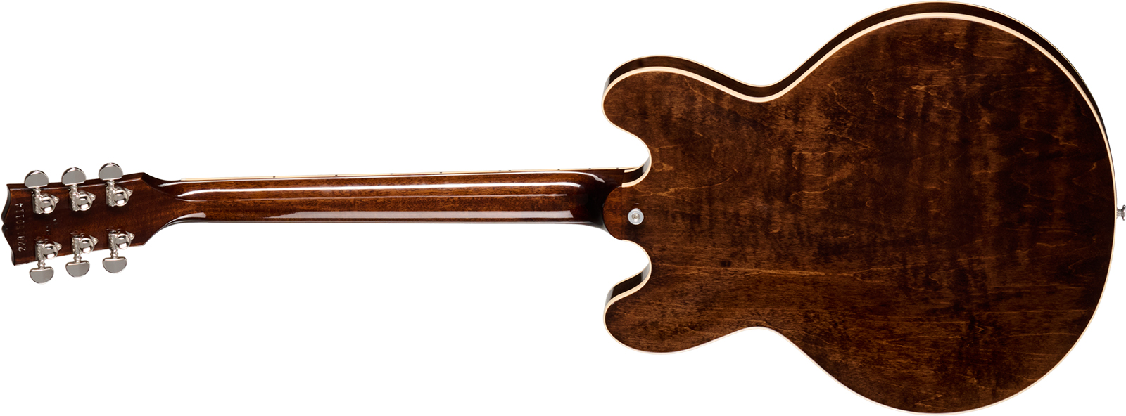 Gibson Es335 60s Usa 2h Ht Rw - Dark Walnut - Guitare Électrique 1/2 Caisse - Variation 1