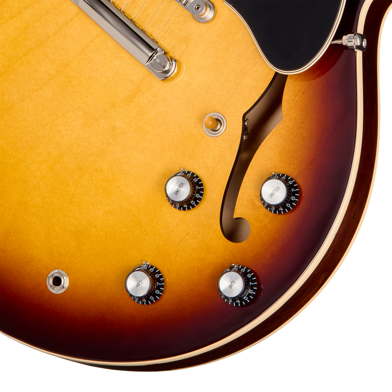 Gibson Es335 60s Usa 2h Ht Rw - Vintage Burst - Guitare Électrique 1/2 Caisse - Variation 3