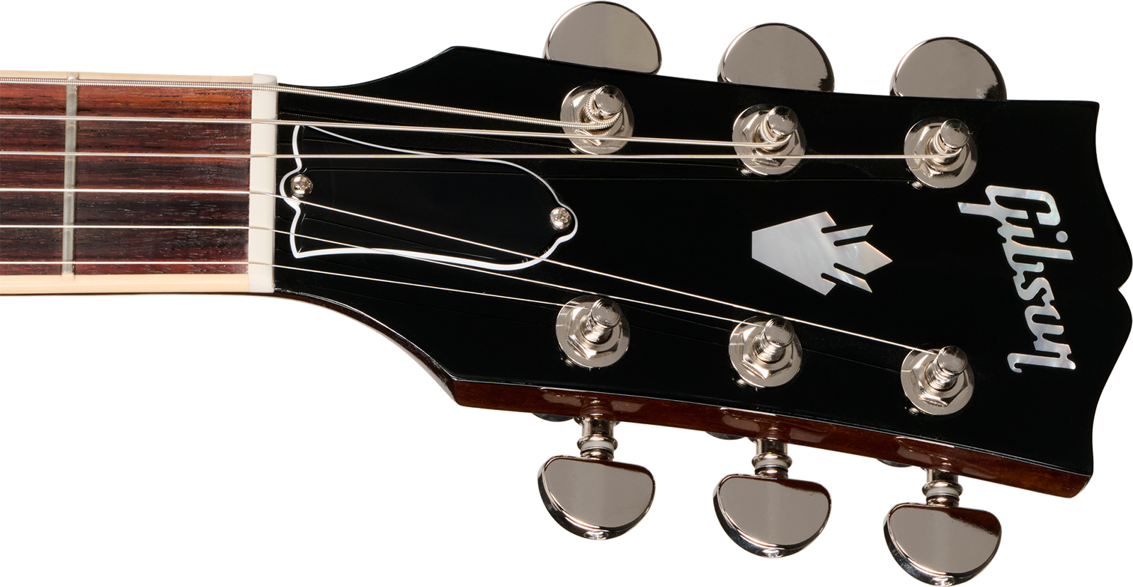 Gibson Es335 60s Usa 2h Ht Rw - Dark Walnut - Guitare Électrique 1/2 Caisse - Variation 4