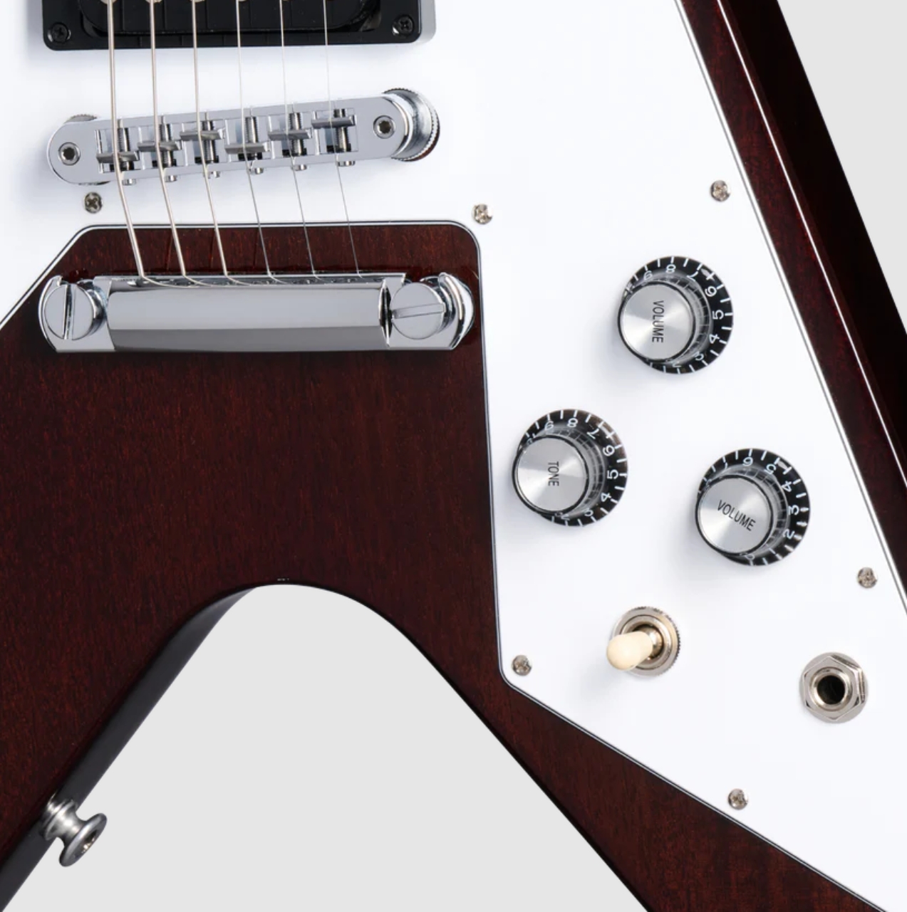 Gibson Flying V 70s Original 2h Ht Rw - Dark Walnut - Guitare Électrique MÉtal - Variation 3